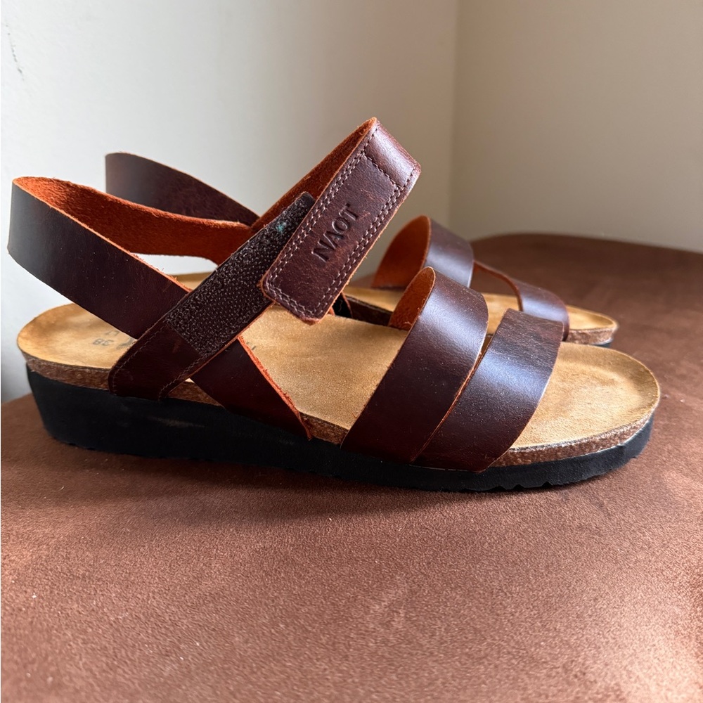 Naot Sandals in size 38 (W7) NWOT Never Worn